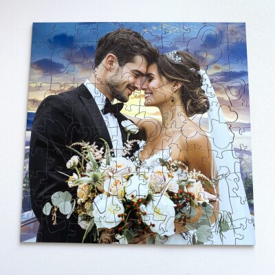 Дървен пъзел по Ваша снимка