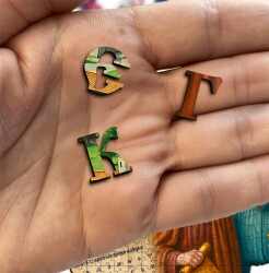 Дървен пъзел "Св. Кирил и Методий" –  230 части