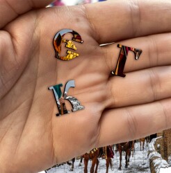 Дървен пъзел "Царевец" –  230 части