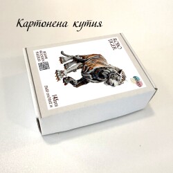 Дървен пъзел "Робо Тигър" –  с фигурни елементи