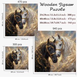 Дървен пъзел „Златна хармония“  –  до 940 части