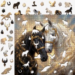 Дървен пъзел „Златна хармония“  –  до 940 части