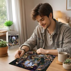 Дървен пъзел „Добрият рицар“ –  до 940 части