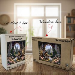 Дървен пъзел „Добрият рицар“ –  до 940 части