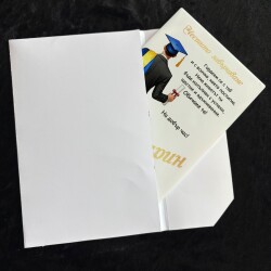 Картичка /Плакет  за дипломиране с персонализация - 005