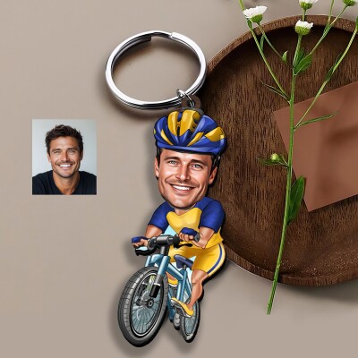 Ключодържател Велосипедист Ключодържател Велосипедист