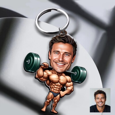 Ключодържател Културист Ключодържател Културист