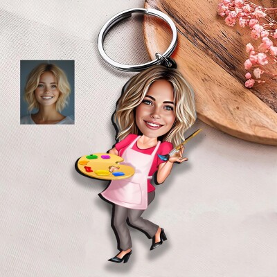 Ключодържател Художничка Ключодържател Художничка