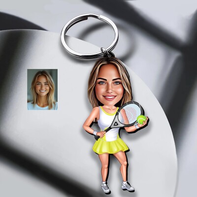 Ключодържател Тенисистка Ключодържател Тенисистка