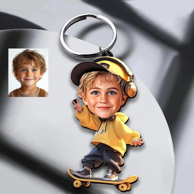 Ключодържател Скейтбордист Ключодържател Скейтбордист