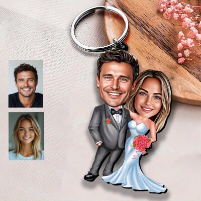 Ключодържател Младоженци Ключодържател Младоженци