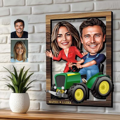 3Д карикатура Земеделец 3Д карикатура Земеделец