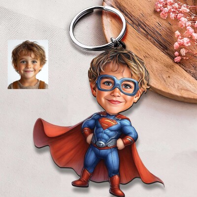 Ключодържател - момче супергерой Ключодържател - момче супергерой