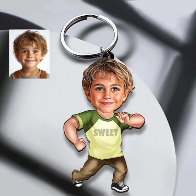 Ключодържател на момче - танцуващо дете Ключодържател на момче - танцуващо дете