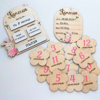 Месечинки за бебе Месечинки за бебе