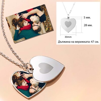 Колие със снимка на семейство - Семейно щастие Колие със снимка на семейство - Семейно щастие