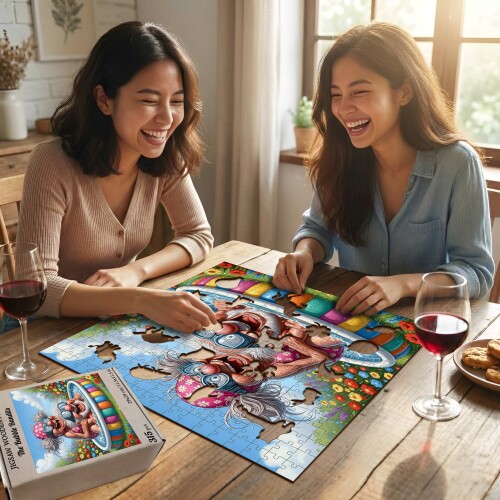 Дървен пъзел „Балонените бандити“  –  до 950 части