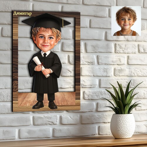 3Д карикатура Момче - Завършване Модел 2